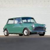 All eyes were on a Mini Cooper that was being offered from the private collection of Jamiroquai front man, Jay Kay, but that didn’t stop this fellow Mk1 Cooper from also putting in a strong performance. The 1964 Almond Green example had been fully restored and sold for £30,800.