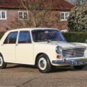 In astonishingly original condition with a great history folder and a low mileage of just 12,688, this 1965 Morris 1100 was a real time warp and looked great in Old English White with a red interior. It proved to be something of a bargain too, falling just short of its estimate to sell for £10,188.