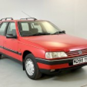Showing just 20,122 miles and in excellent condition, this 1995 Peugeot 405 GLX had to be one of the best surviving diesel estate variants remaining and even still had its protective film on the boot trim. It was no surprise to see it sell strongly, achieving £6300.
