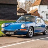 The show celebrated the 60th anniversary of when the 911 was first publicly shown, and several were included in the sale. This 1969 911S was one of the last 2.0-litre cars produced before the capacity was increased to 2.2 litres; it sold for £99,616.