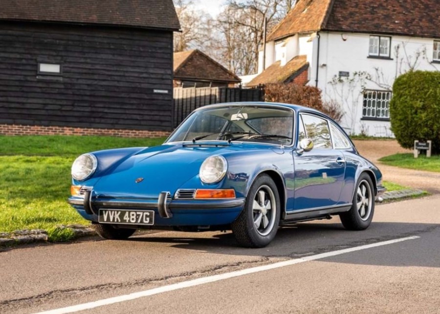 The show celebrated the 60th anniversary of when the 911 was first publicly shown, and several were included in the sale. This 1969 911S was one of the last 2.0-litre cars produced before the capacity was increased to 2.2 litres; it sold for £99,616.