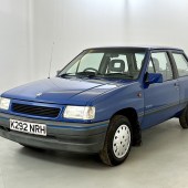 A prime example of the former street furniture available in the sale, this 1992 Vauxhall Nova 1.2 Merit Plus had covered a mere 30,000 miles. It was very clean throughout and changed hands above its lower estimate for £4360.
