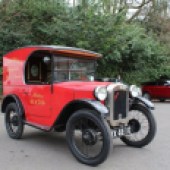 From the same collection as the Consul Capri comes this 1929 Austin Seven Van. It’s one of four Sevens in the sale – three of them vans – and looks to be in superb condition. It’s expected to sell for £13,000-£15,000.