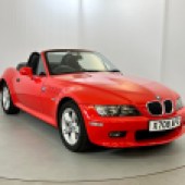 A facelift ‘widebody’ model with the 2.2-litre six-pot engine and a manual gearbox, this 2001 Z3 had covered 88,000 miles and had an extensive service history. It was in very tidy condition and sold above estimate for what still seemed a bargain price of £3440.