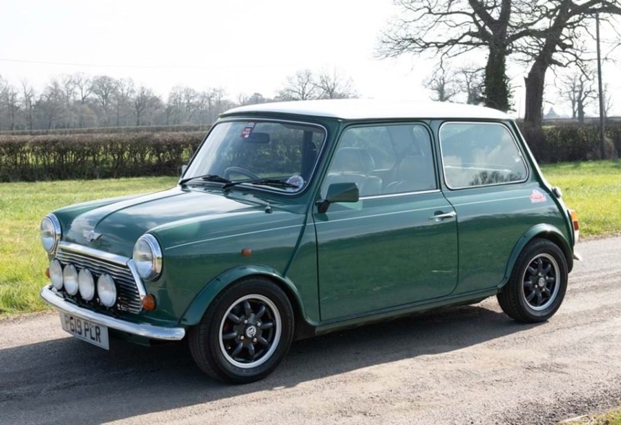 Registered in 1997, this Rover Mini Cooper 35 limited edition was one of 200 built for the UK market, all of which were finished in Almond Green. Despite being offered with no reserve, its tidy condition saw it sell for an impressive £13,720.