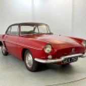 One of the rarest cars in this auction was this 1962 Renault Floride Convertible. Finished in deep red with a both contrasting black hard top and convertible top, the right-hand drive example showed a mere 48,000 miles and sold mid-guide for £12,362.