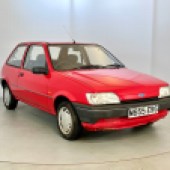 With one owner from new and showing just 25,000 miles, this 1994 Ford Fiesta Sapphire could make a wise modern classic investment or starter classic. It’s estimated at a mere £1500-£2500.