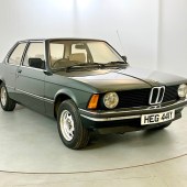 This BMW E21 316 is finished in ‘Achatgruen’ shows 82,000 miles. It comes with a detailed history, including a hand-written diary from 1983, and is estimated at £4000-£6000.