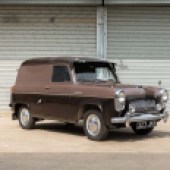 One of several commercials in the sale, this 1956 Ford Thames 300E Van is a rare DeLuxe 7cwt model that remains solid following an older restoration but is now in need of some tidying. It’s in good running order and is tantalisingly offered with no reserve.