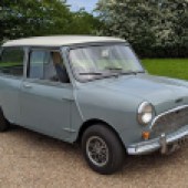 This 1966 Mk1 Mini Cooper is described as a “presentable, useable classic” that was mechanically overhaul four years ago and now needs “a few odd jobs” to complete. It features a 1056cc replacement from Southam Mini & Metro Centre and is guided at £12,000-£14,000.