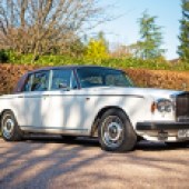 Having covered just 5613 miles from new, this 1980 Rolls-Royce Silver Shadow II is thought to be the lowest mileage example on the road today and has been kept by the same owner for its entire 43 years. It’s expected to change hands for £35,000-£45,000.