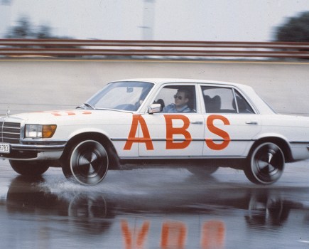 In 1978, the Mercedes-Benz W116 S-Class became the first car to have ABS as an option