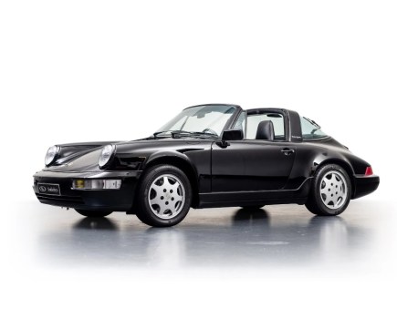 This 1990 Porsche 911 Targa could prove the bargain of The Carrera Collection auction in relative terms. The 964-era 911 is guided at £31,000-£46,500, but has no reserve.