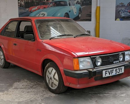 Last used in 1998 but kept by the same owner since 1985, this 1983 Vauxhall Astra GTE Mk1 needed recommissioning. The 78,516-mile example proved to be one of the stars of the sale, breezing past its £9000–12,000 estimate to make £19,008 including fees.Last used in 1998 but kept by the same owner since 1985, this 1983 Vauxhall Astra GTE Mk1 needed recommissioning. The 78,516-mile example proved to be one of the stars of the sale, breezing past its £9000–12,000 estimate to make £19,008 including fees.