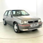 Registered in the last year of production, this 1993 Vauxhall Nova GSI was fastidiously maintained to its original specification and showed 86,000 miles. Good hot Novas are now hot property, and this one proved the point by selling for an impressive £17,500.