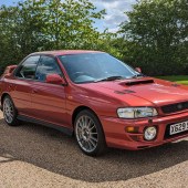 Offered with a warranted mileage of just 36,053, this Mica Red metallic Subaru Impreza Turbo 2000 AWD was original and unmodified apart save for its 17-inch Subaru alloys. It achieved £15,660 – more than £3000 above its upper estimate.