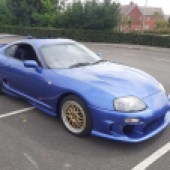 Imported to the UK in 2006, this 1993 Toyota Supra wore a Top Secret-style bodykit and boasted the coveted twin-turbocharged 326bhp 3-litre 2JZ-GTE straight-six engine. It smashed its £15,000-£18,000 estimate to sell for £26,550.