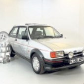One of two Mk2 Ford Fiesta XR2s currently in the sale, this 1987 Strato Silver is a former award winner that’s WB reckon is easily the most original condition XR2 on the market. In stunning condition, it comes with two sets of wheels and is estimated at £15,0000-£20,000.