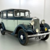 One of a couple of pre-war cars in the sale, this 1934 Hillman Minx had only had three former keepers and was in very original condition. It looked smart in its two-tone paint and sold towards the upper end of its guide for £7358.