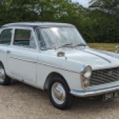 This 1960 MkI A40 Farina is guided at just £2500-£3500. Showing 36,940 miles on its odometer, the Austin is said to be running and driving without issue and could prove to be a bargain starter classic.