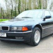 Remarkably, this 1995 BMW 740i automatic had covered just 14,796 miles from new in the hands of two keepers. As you might expect it was in very good order throughout, and even comes with a fully stocked toolkit. It sold for £8350.
