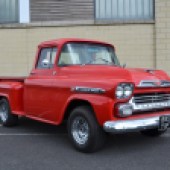 There were a trio of Chevrolet Apache variants in the sale, with this pick-up the best performer. Looking superb in red with smart chrome-finish wheels, it changed hands for £16,060.