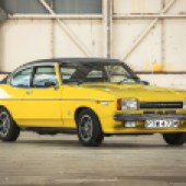 This early Capri Mk2 3000GT was gifted by Ford to Silverstone in 1974 to be used as the circuit's first 'Flying Doctor' Medical Car. In use until the early 1980s, the Daytona Yellow still presents well and is offered with no reserve.