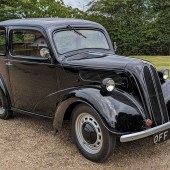 One of the auction’s bargains was this 1955 Ford 103E Popular showing just 10,245 miles from new but missing its V5C document. Estimated at £6000-£7000, one happy bidder made it theirs for just £4968.