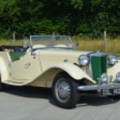 One of two MG TDs in the sale that both dated from 1952, this example had come from a deceased estate and looked to be in very good order throughout. It went on to sell for £16,720.