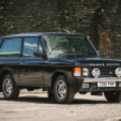 Joining a pre-production Range Rover in the sale is this 1991 limited-edition CSK model. This one is number 59 from 200, and with a mere 53,952 miles recorded, it’s got to be one of the lowest mileage examples around. It won’t be chap though, with a guide price of £75,000-£85,000.