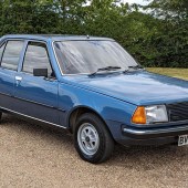 Offered due to retirement and lack of use, this rare top-of-the-range 1980 Renault 18 GTS has the 1647cc engine with a five-speed gearbox. It is showing a mere 49,831 miles and is guided at £4000-£6000.