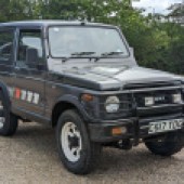 There’s a healthy appetite for a good Suzuki SJ, evidenced by this 1985 example presented in excellent order and showing just 28,151 miles. Estimated to make between £3000-£5000, it sold for £7776.