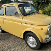 One half of a “mustard and ketchup” duo offered in the sale, this 1973 Fiat 500F is a left-hand drive example that has been fully restored and fitted with a picnic hamper to the boot. It’s in very good order and is expected to sell for £8500-£9500.