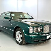 Remarkably, this 2001 Bentley Arnage Red Label had covered just 19,000 miles from new. Fitted with many factory optional extras including parking sensors, rear picnic tables and satellite navigation, it was in excellent condition and sold above its £15,000-£20,000 guide for £23,435.