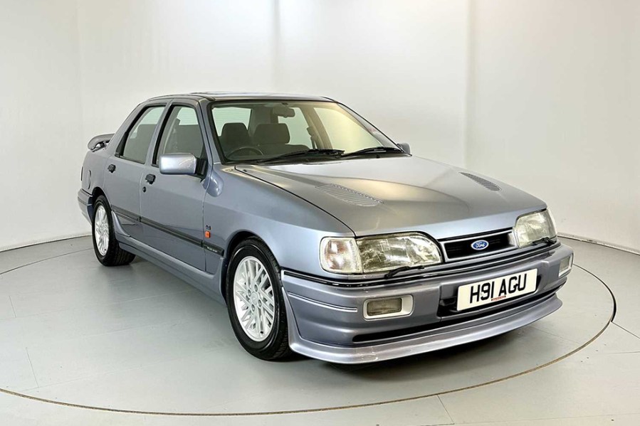 With just 76 built, the Ford Sierra RS Cosworth Rouse Sport 304R is a rare beast indeed, but remarkably, WB & Sons had two in the same auction and both in the same colour. This example has the rarer cloth trim and has been subject to a nut-and-bolt restoration. It’s guided at £55,000-£65,000.