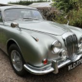 Joining several Jaguars in the sale is this very smart 1968 Daimler V8 250. Treated to a bare metal respray in metallic silver some five years ago, it’s been little used since and carries a tempting £15,000-£18,000 estimate.