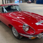 Sold new in Glasgow in 1970, this Jaguar E-Type comes with what the auction house describes as one of the most detailed and meticulously maintained history folders it has ever seen, which includes photographic evidence of the car’s full restoration. It’s estimated at £50,000-£60,000.