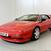 One of the sale’s standout cars was this late-model 1998 Lotus Esprit GT featuring twin turbo V8 power. Subject to much recent expenditure and a power boost from the stock 350bhp to 425bhp, it came with a huge history file and found a new home for £36,515.