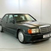 A Mercedes-Benz 190E 2.3-16 Cosworth is rare enough in any case, but this 1985 example was one of two high specification cars originally owned by Team Lotus, where it was believed to have been used by Ayrton Senna. It came with a massive history file and sold at the top of its guide for £23,980.