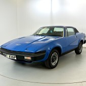 One of six Triumphs in the sale is this lovely Speke-built TR7 fixed-head coupe dating from 1976. Originally registered in East Anglia and showing just 37,000 miles, it boasts an immaculate interior and is expected to change hands for £10,000-£14,000.