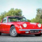 This 1968 Elan Plus 2 is a significant car with a fascinating history. It is offered from the estate of the late Kevin Whittle, a respected Lotus Historian. One of, if not the first, Elan to be fitted with the Cosworth BDA, it could well reach its upper estimate of £25,000.