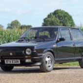 One of few surviving examples of the Abarth-influenced, first generation, Ritmo 105TC (marketed as the Strada in the UK), this 1981 Fiat was imported to the UK from Italy in 2018 and has formed part of a private collection ever since. It’s sold with no reserve, but is guided at £7000-£9000.