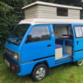 Fancy an affordable and unusual classic camper? This 1989 Bedford Rascal Danbury has most recently been used for camping on private land, so has no current MoT. However, it received a replacement engine in 2016 and has also been treated to a recent gearbox rebuild and cambelt. It could be yours for just £2000-£3000.