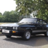 One of the standout Fords is this immaculate 1982 Capri 2.0S. The current owner purchased the car from a wealthy collector just over a year ago, but is now parting ways with it due to a lack of use. For an estimated £8000-£10,000, their loss could be someone else’s gain.