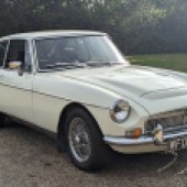 One of the last built, this 1969 MGC GT is showing 69,207 miles and comes with lots of paperwork including past MoT certificates and a selection of invoices dating back to 2016. It is expected to change hands for a very reasonable £12,000 to £14,000.