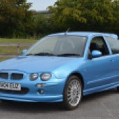 The desirable 160 variant, this 2004 MG ZR has been in dry storage since 2010 and has only covered 7862 miles from new. It will need some recommissioning but remains in excellent order throughout and is expected to change hands for £5000-£6000.