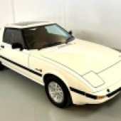 UK-supplied from new and until recently displayed in a Mazda main dealer’s classic collection, this 1985 RX-7 has covered 73,000 miles and looks to be in exceptional condition. It’s estimated at £18,000-£22,000.