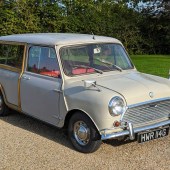 Stored from the 1980s until 2020, this 1969 Mk2 Morris Mini Traveller has received extensive recommissioning work. Its odometer shows 64,275 miles, covered in the hands of four registered keepers, and it boasts a current MoT until August 2024 despite not requiring one. It is estimated to bring the hammer down at £3500-£4500.