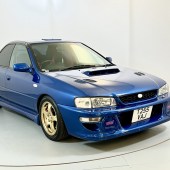 This 1999 Subaru Impreza WRX is a desirable Type RA Limited variant produced for the Japanese market. Imported a few years ago, it shows the equivalent of 95,000 miles and is expected to sell for £12,000-£16,000.