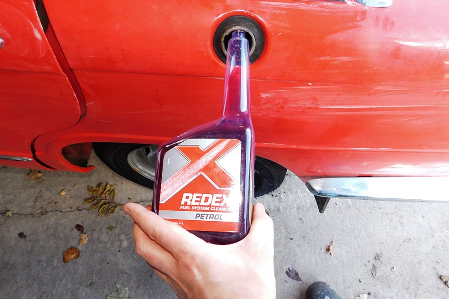 Older car relied on upper cylinder lubricants for optimum engine life. Regular use of fuel system cleaners helped to remove residues left behind by evaporated petrol.